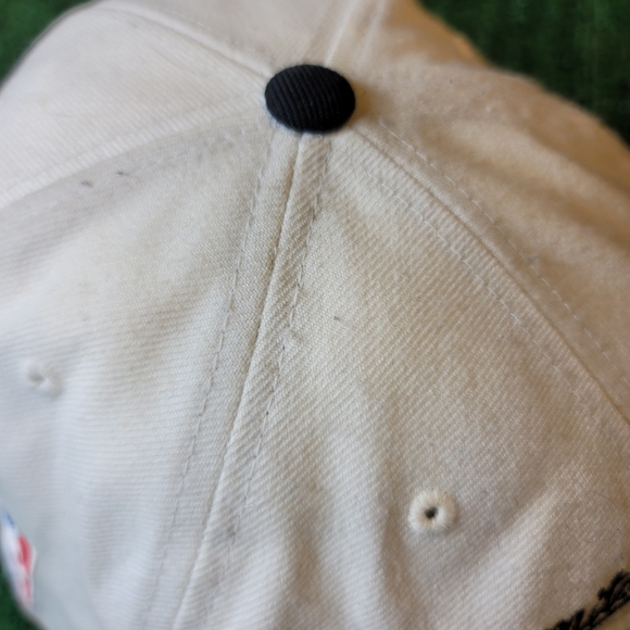 Brooklyn Nets Hat Cap Snap Back Adjustable Black Mitchell & Ness Adult One Size - Picture 7 of 11